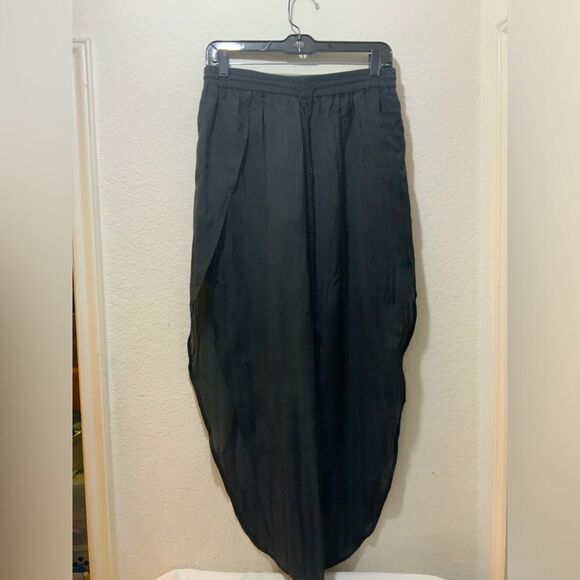 TRYB Max Split-Outseam Cropped Pants black - Picture 4 of 9